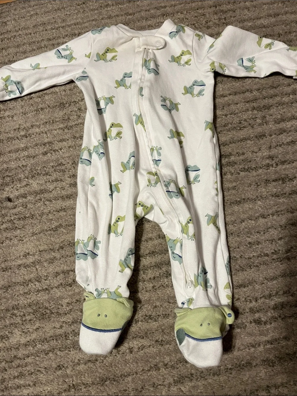 Lot of Carter's Baby Footed One-Piece Set
